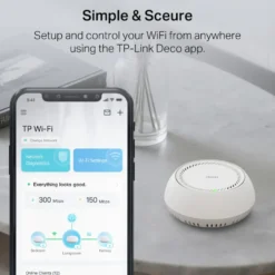 TP-Link Deco BE65-PoE Wifi 7-meshsystem 3-pack