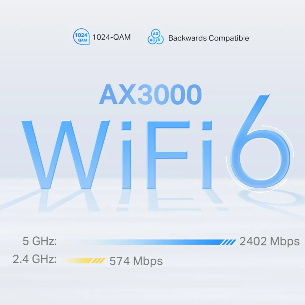 TP-Link Deco X50 5G-router 3000 Mb/s