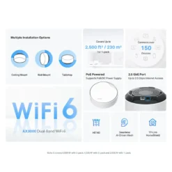 TP-Link Deco X50-PoE AX3000 1-pack