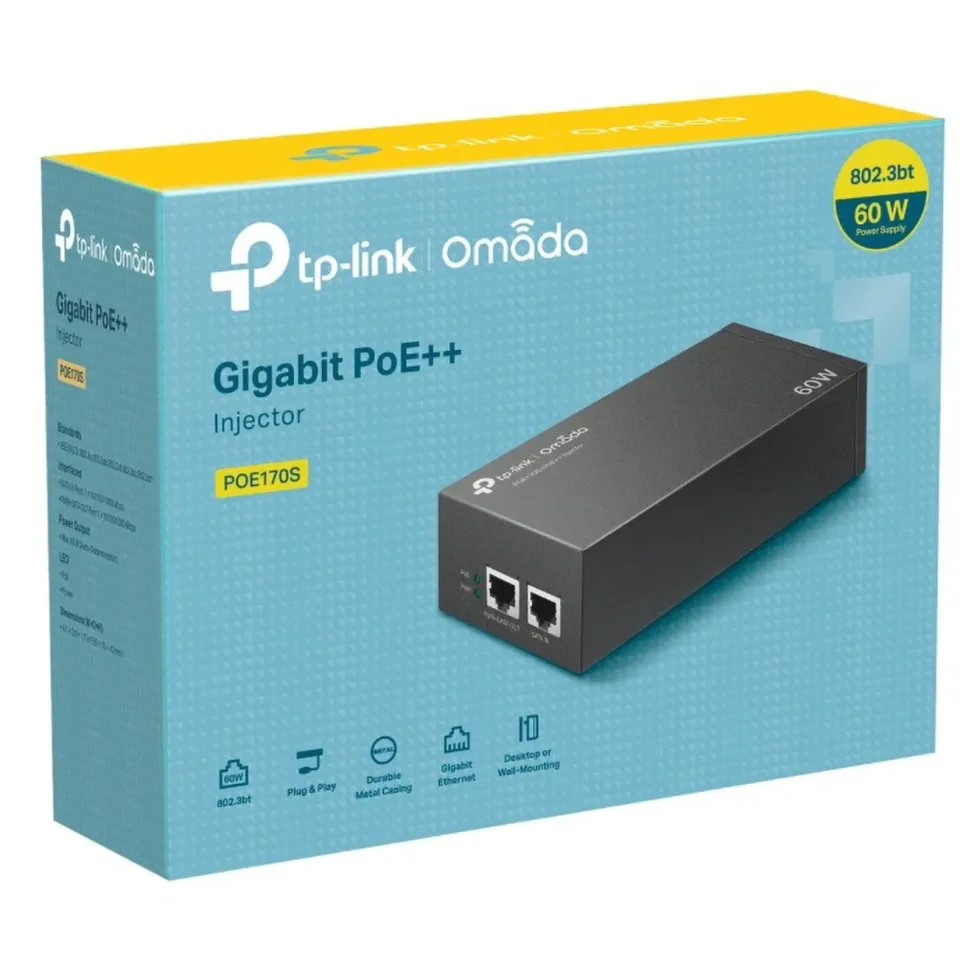 TP-Link Omada POE++-injektor 60W