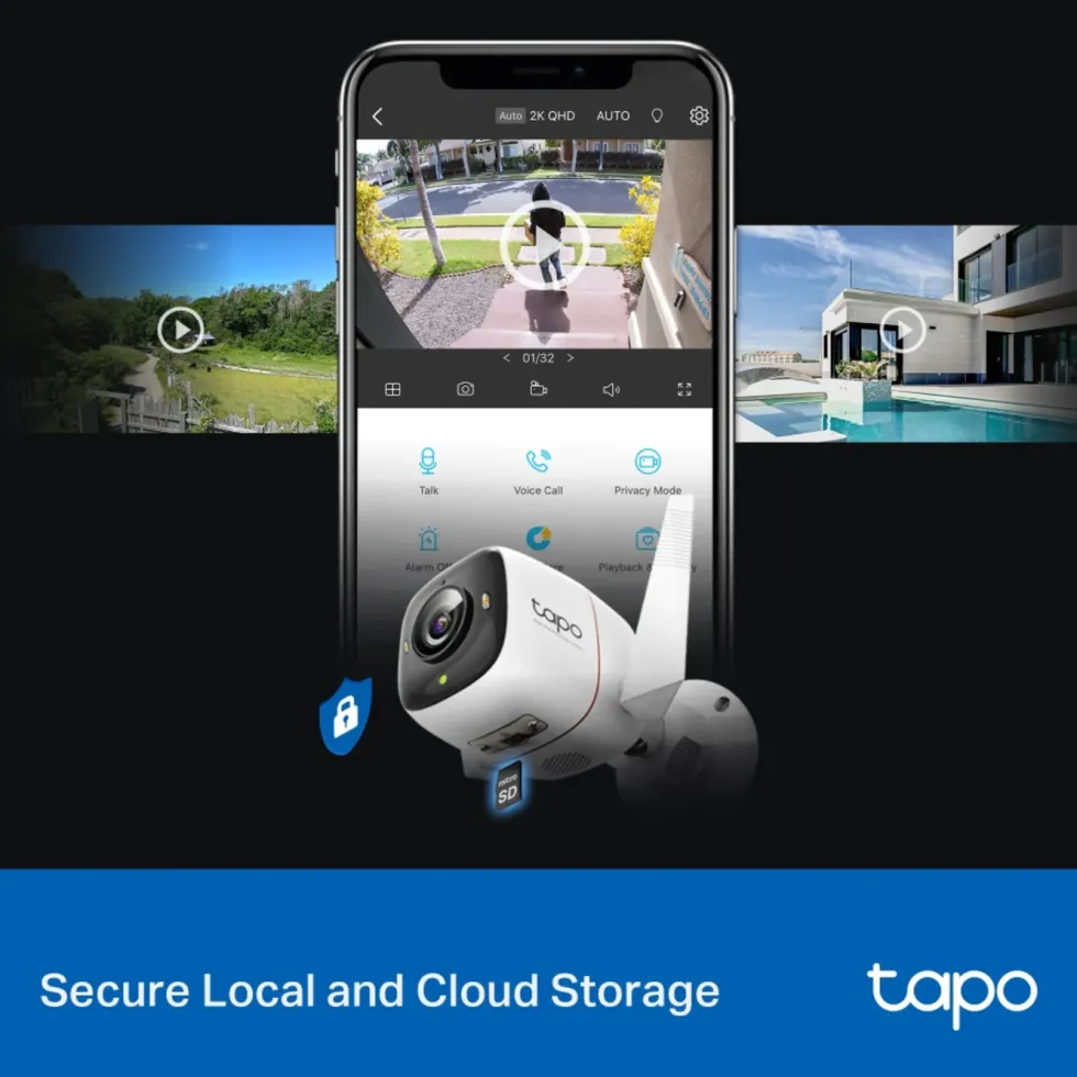 TP-Link Tapo C325WB Övervakningskamera