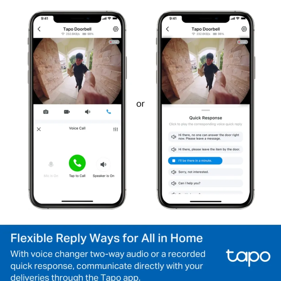 TP-Link Tapo D235 Videodörrklocka