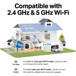 TP-Link Tapo HB610 4K solkameror 2-pack + H500 CentralHub
