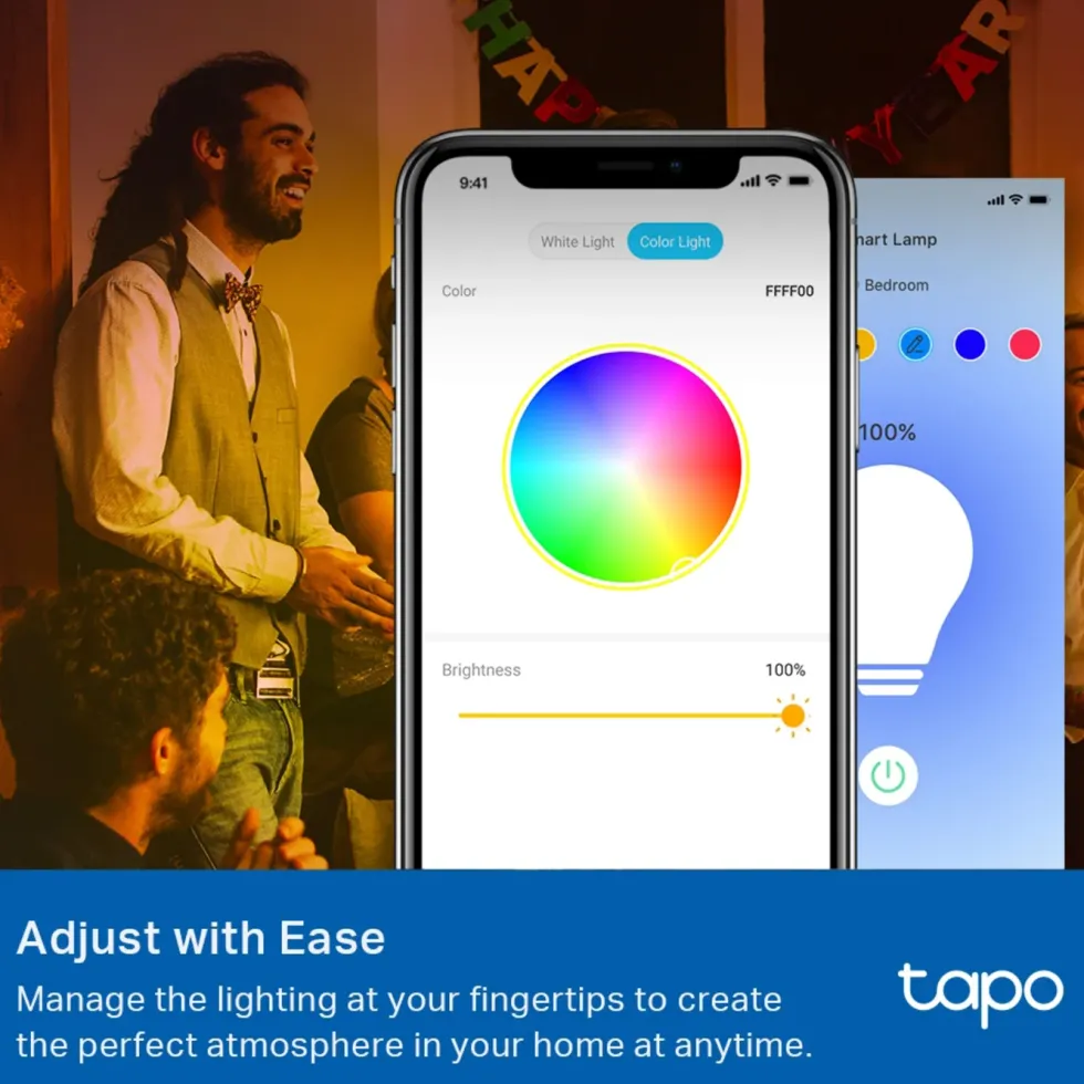 TP-Link Tapo Smart RGB LED-lampa E27