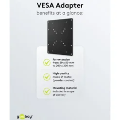 TV-väggfästeadapter Vesa-omvandlare