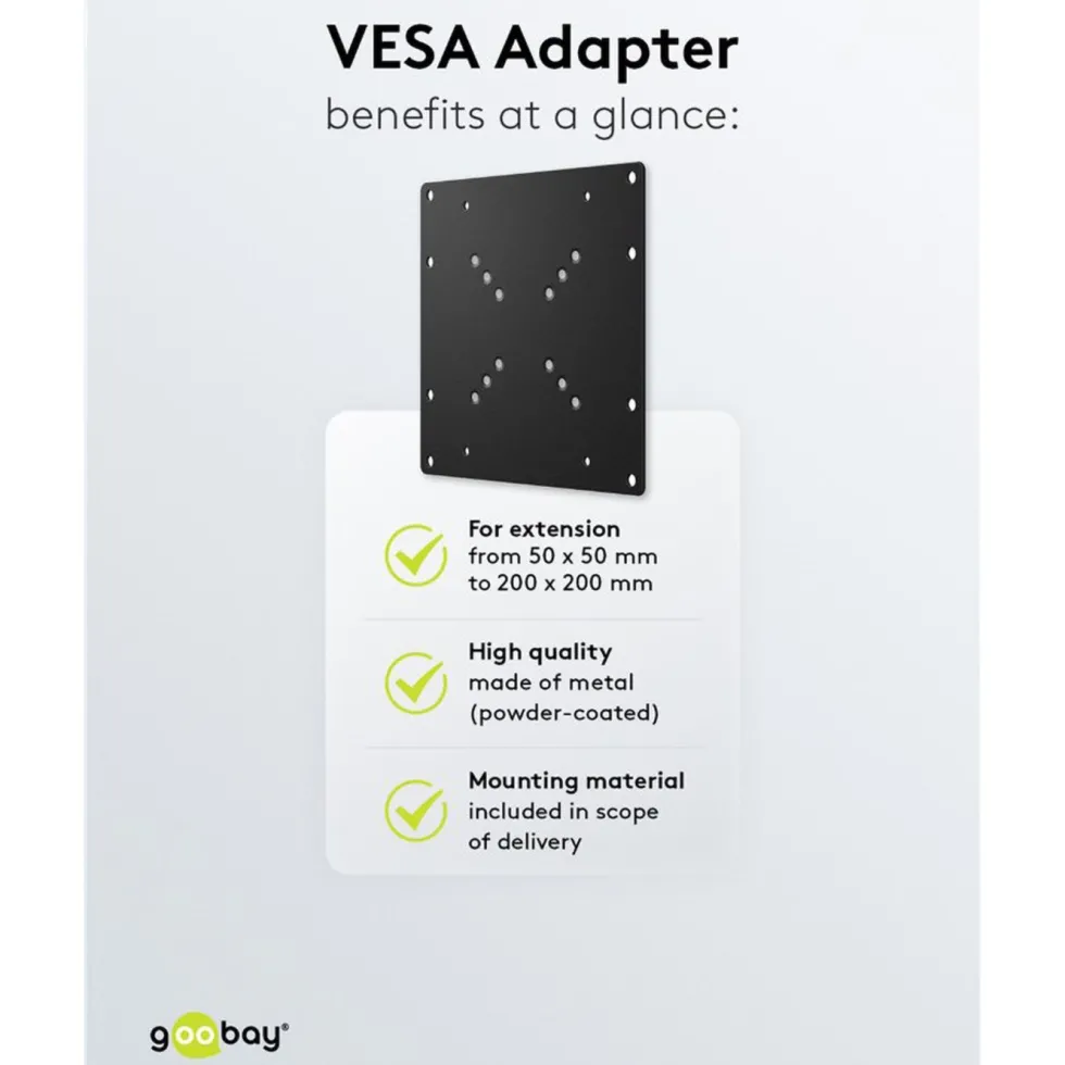 TV-väggfästeadapter Vesa-omvandlare