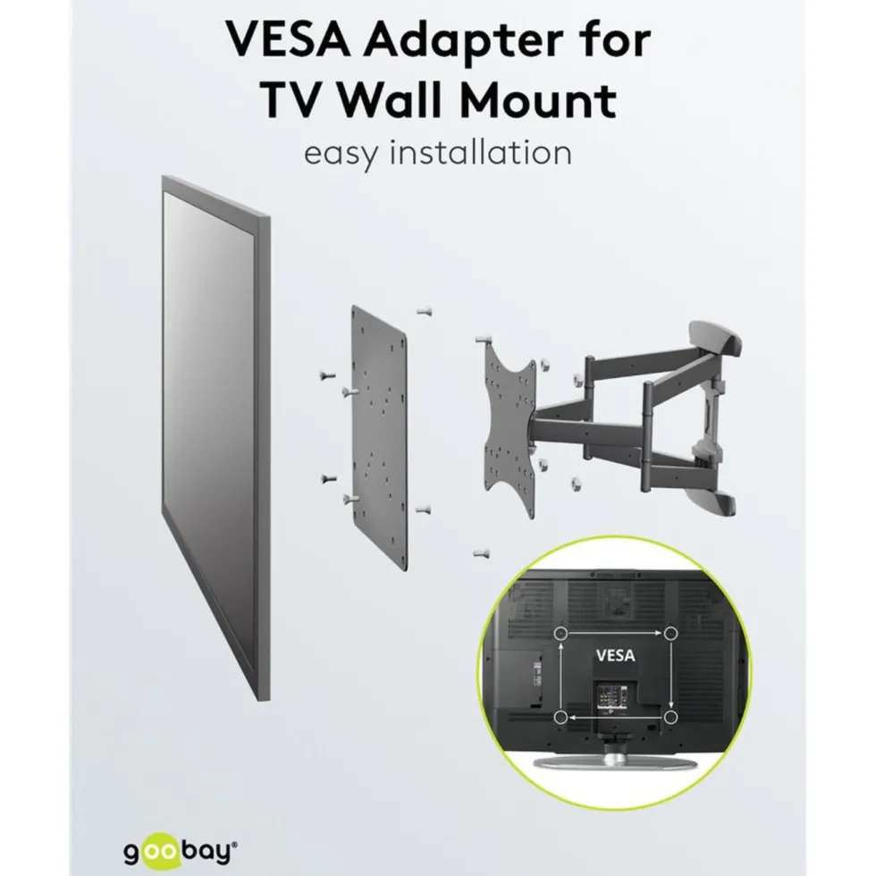 TV-väggfästeadapter Vesa-omvandlare