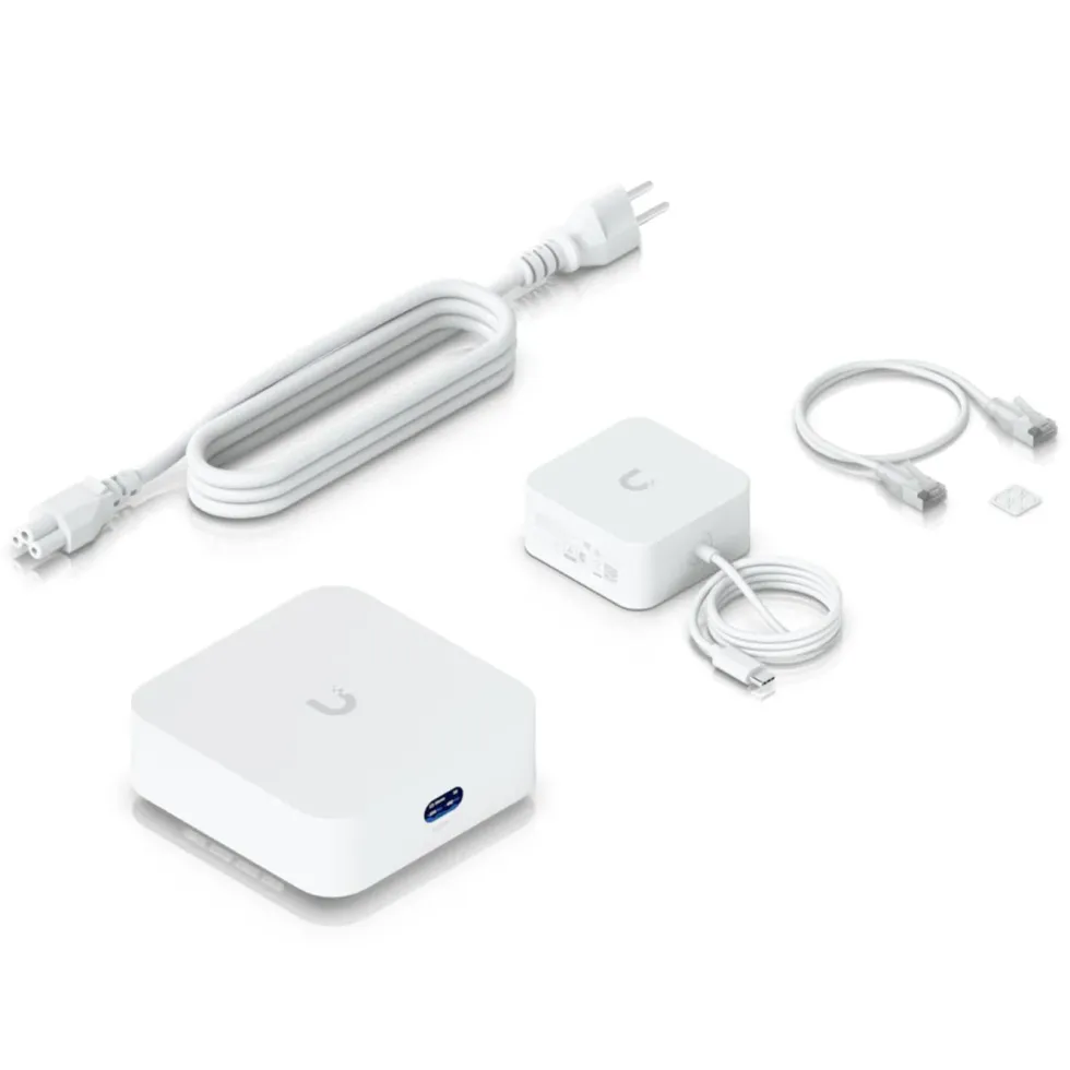 Ubiquiti UniFi Express 7 kompakt gateway med wifi 7 Vit