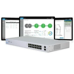 Ubiquiti Unifi US-16-150W POE-gigabitswitch 16 portar