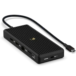 Unisynk USB-C-Hubb 12 portar 8K för dubbla skärmar