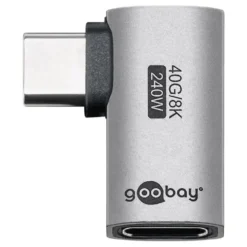 USB-C-adapter med 90° horisontell vinkel – USB4