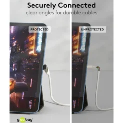 USB-C-adapter 90° vinklad med USB4-stöd