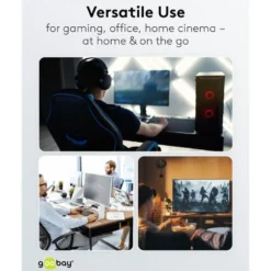 USB-C-adapter 90° vinklad med USB4-stöd