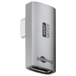 USB-C-vinkeladapter 90° med USB4-stöd