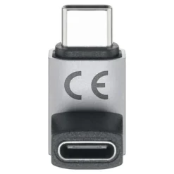 USB-C-vinkeladapter 90° med USB4-stöd