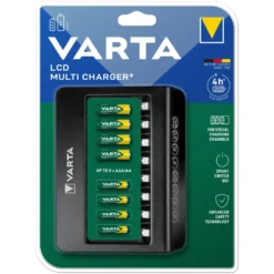 Varta LCD Multi Charger+ Batteriladdare