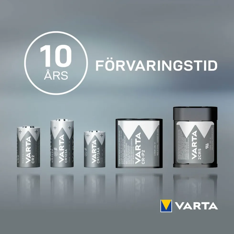 Varta Litiumbatteri CR2 1-pack