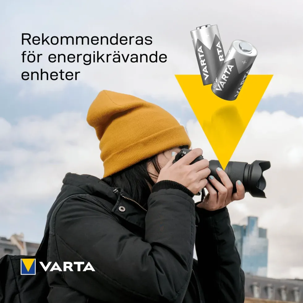 Varta Litiumbatteri CR2 1-pack