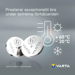 Varta Litiumbatteri CR2450 1-pack
