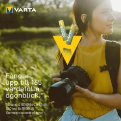 Varta Recharge Recycled AAA-batterier 800 mAh 4-pack
