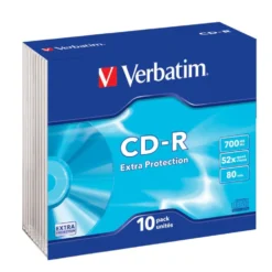 Verbatim CD-R i slimfodral 10-pack