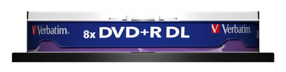 Verbatim DVD+R DL på spindel 10-pack