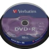 Verbatim DVD+R-skivor 10-pack