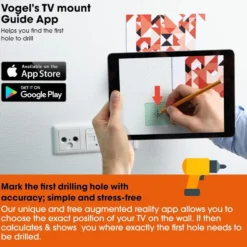 Vogels WALL 3325 full-motion Väggfäste för tv 40