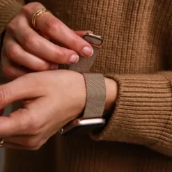 Vonmählen Milanese Loop 2 till Apple Watch 40/41/42 mm Rose Gold