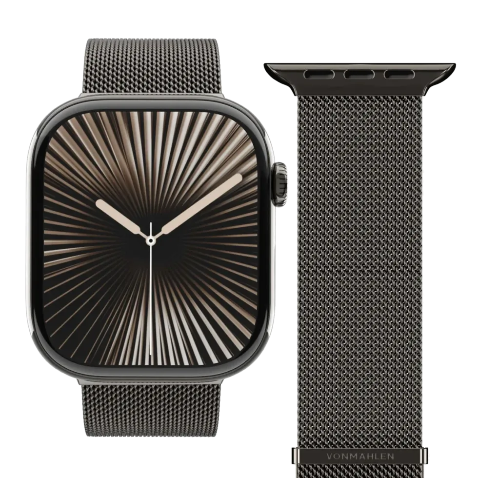 Vonmählen Milanese Loop 2 till Apple Watch 40/41/42 mm Granite