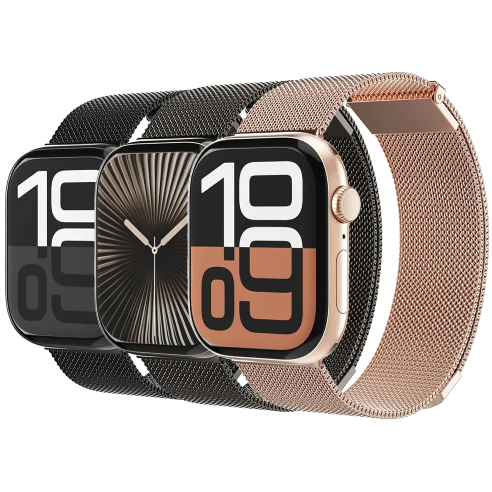 Vonmählen Milanese Loop 2 till Apple Watch 40/41/42 mm Granite