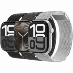 Vonmählen Milanese Loop 2 till Apple Watch 44/45/46/49 mm Silver