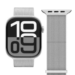 Vonmählen Milanese Loop 2 till Apple Watch 44/45/46/49 mm Silver