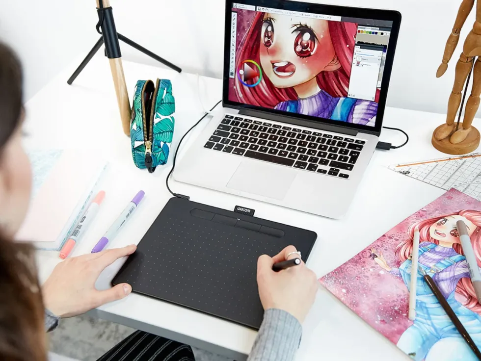 Wacom Intuos M Bluetooth ritplatta 216x135 mm