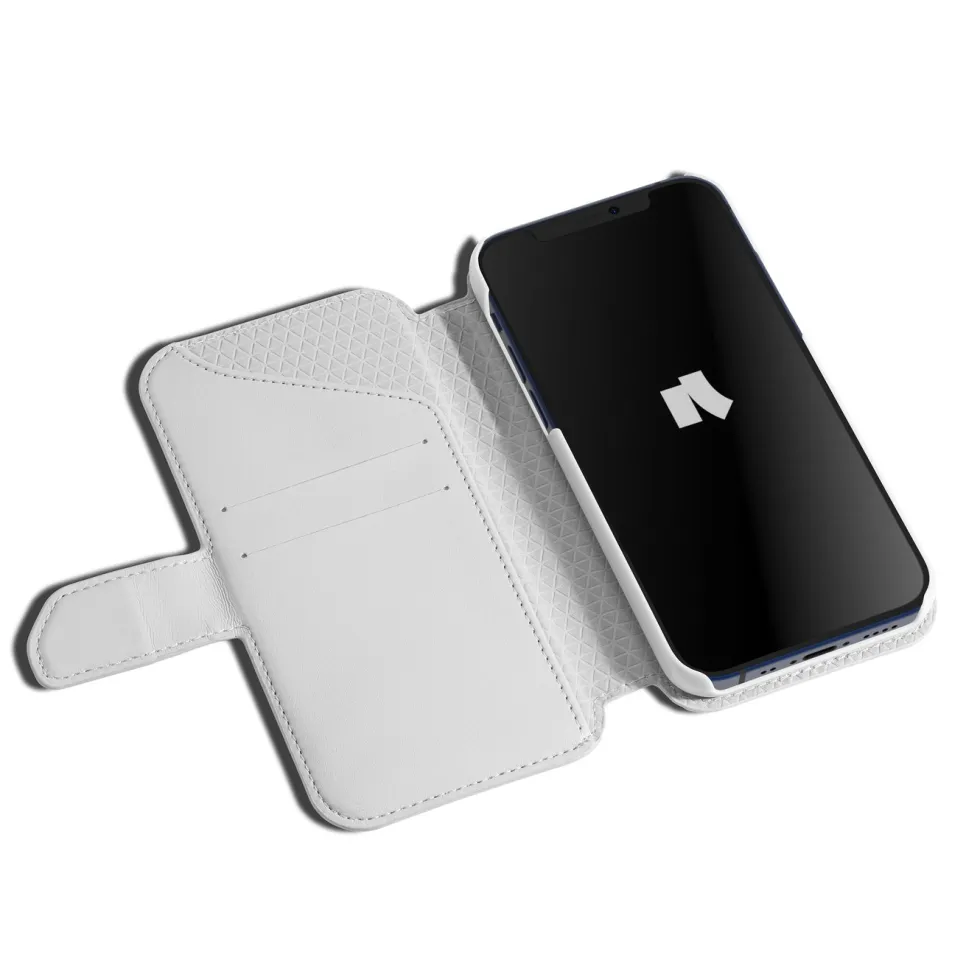 Wallet Case Solo 502 till iPhone 12 mini Grå