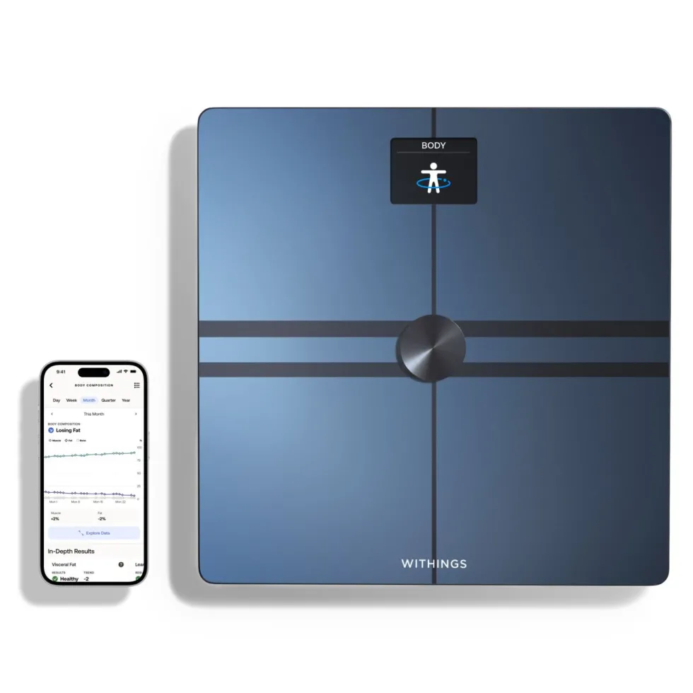 Withings Body Comp Personvåg med wifi Svart
