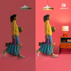 WiZ Amber Filament A60 Smart LED-lampa E27 640 lm