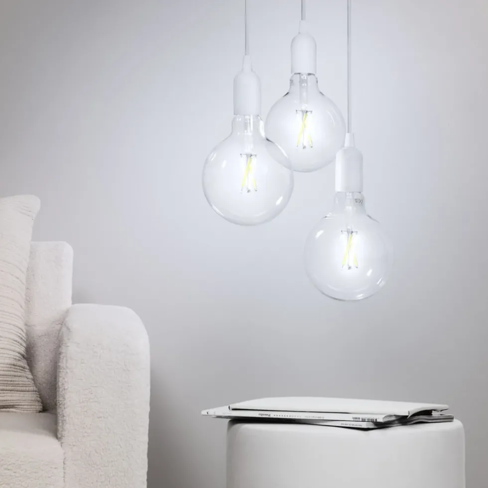 WiZ Amber Filament G200 Smart LED-lampa E27 390 lm