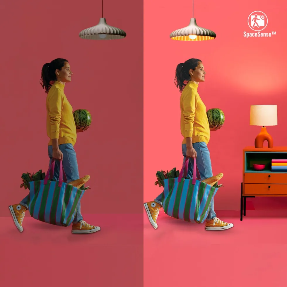 WiZ Amber Filament PS160 Smart LED-lampa E27 390 lm