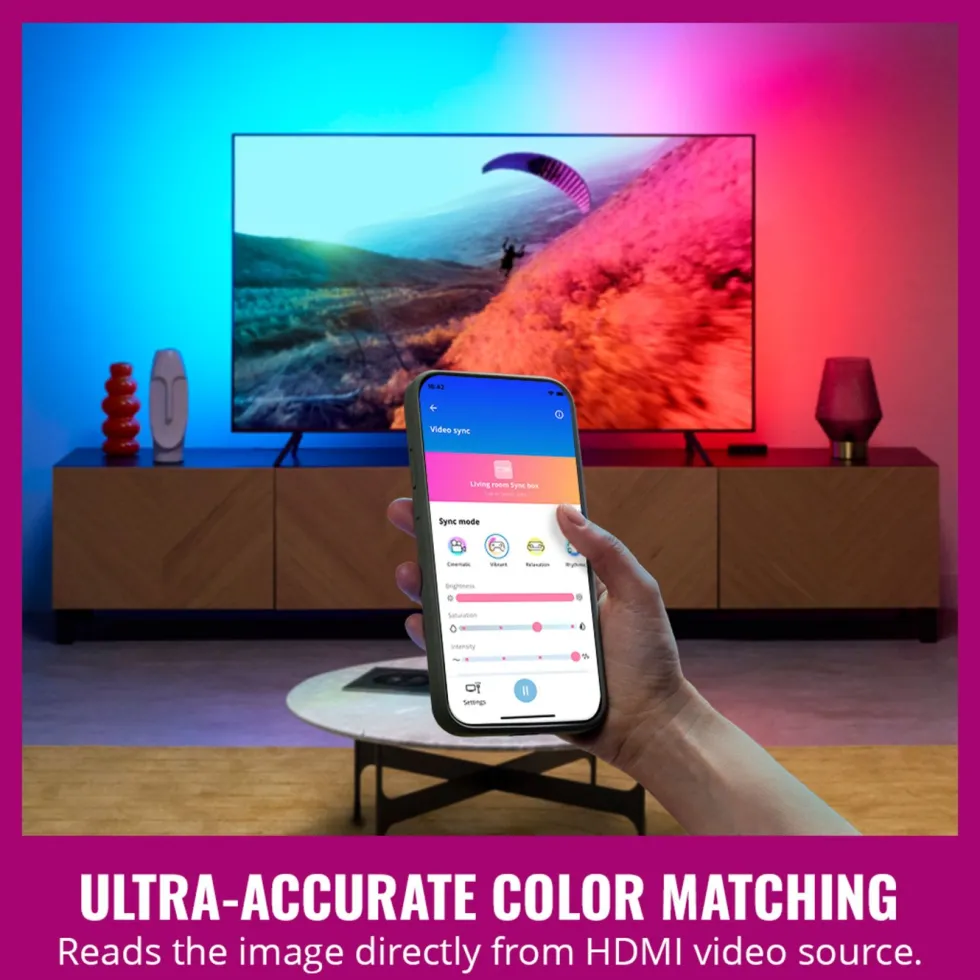 WiZ Sync box starter kit 55"-65"