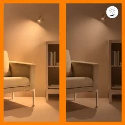 WiZ Varmvit GU10 Smart LED-lampa 345 lm