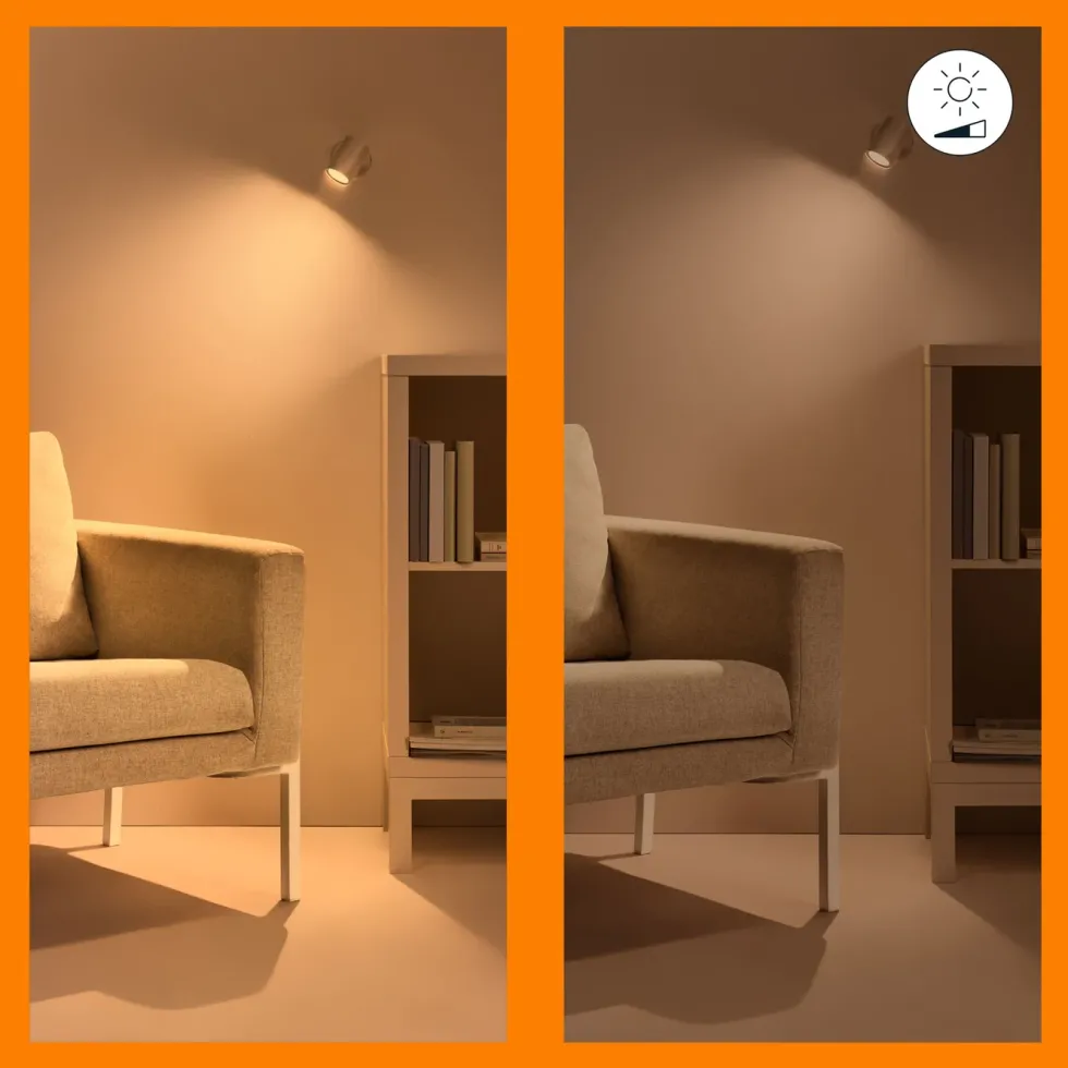 WiZ Varmvit GU10 Smart LED-lampa 345 lm