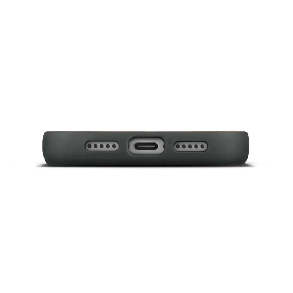WOOLNUT Läderfodral för iPhone 17 Pro Svart