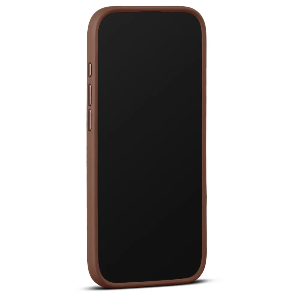 WOOLNUT Läderfodral för iPhone Air Cognac