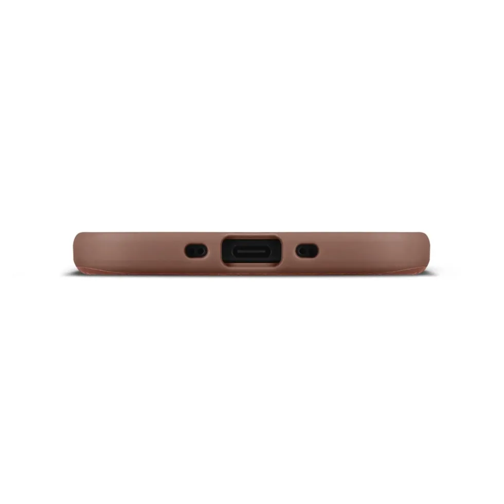 WOOLNUT Läderfodral för iPhone Air Cognac