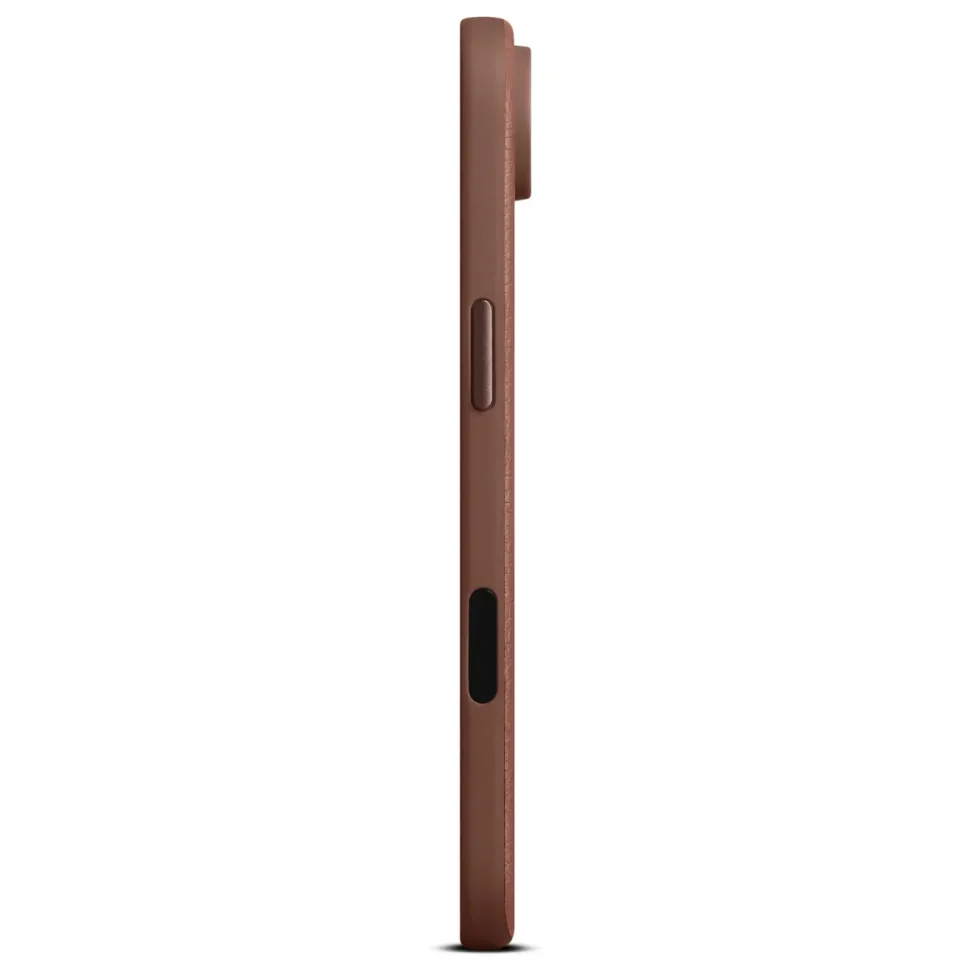 WOOLNUT Läderfodral för iPhone Air Cognac