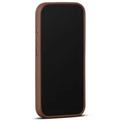 WOOLNUT Läderfodral för iPhone 17 Pro Cognac