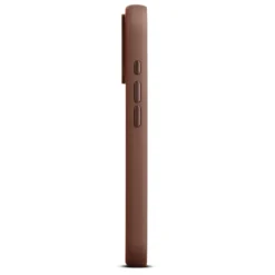 WOOLNUT Läderfodral för iPhone 17 Pro Cognac