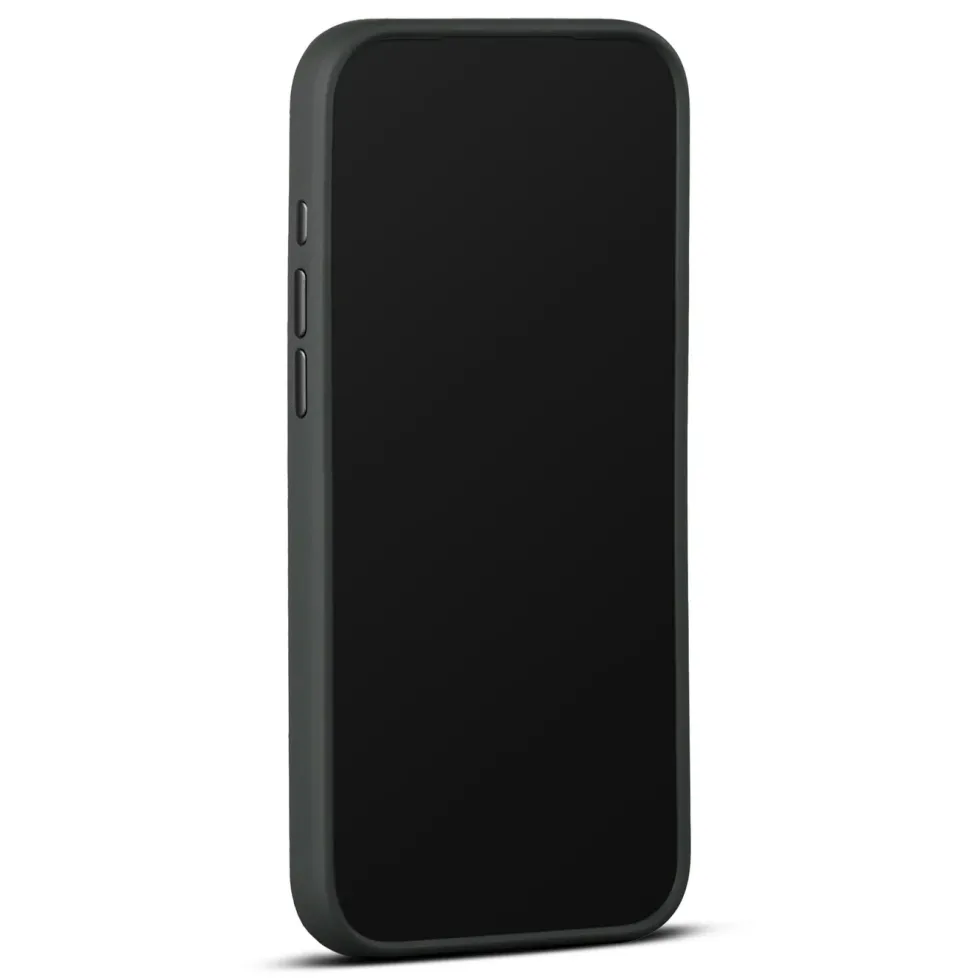 WOOLNUT Läderfodral för iPhone 17 Pro Max Svart