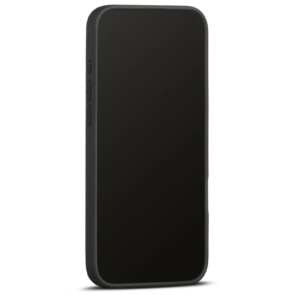 WOOLNUT Läderfodral för iPhone 16 Pro Max Svart